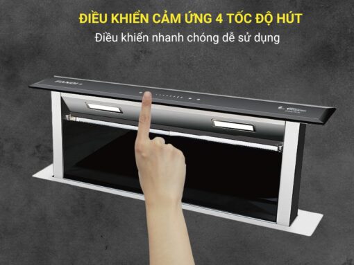 Điều khiển cảm ứng 4 tốc độ hút