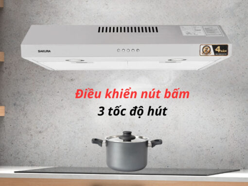 Điều khiển nút bấm 3 tốc độ hút