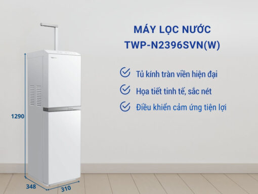 Máy lọc nước Toshiba TWP-N2396SVN(W) thiết kế hiện đại, sang trọng