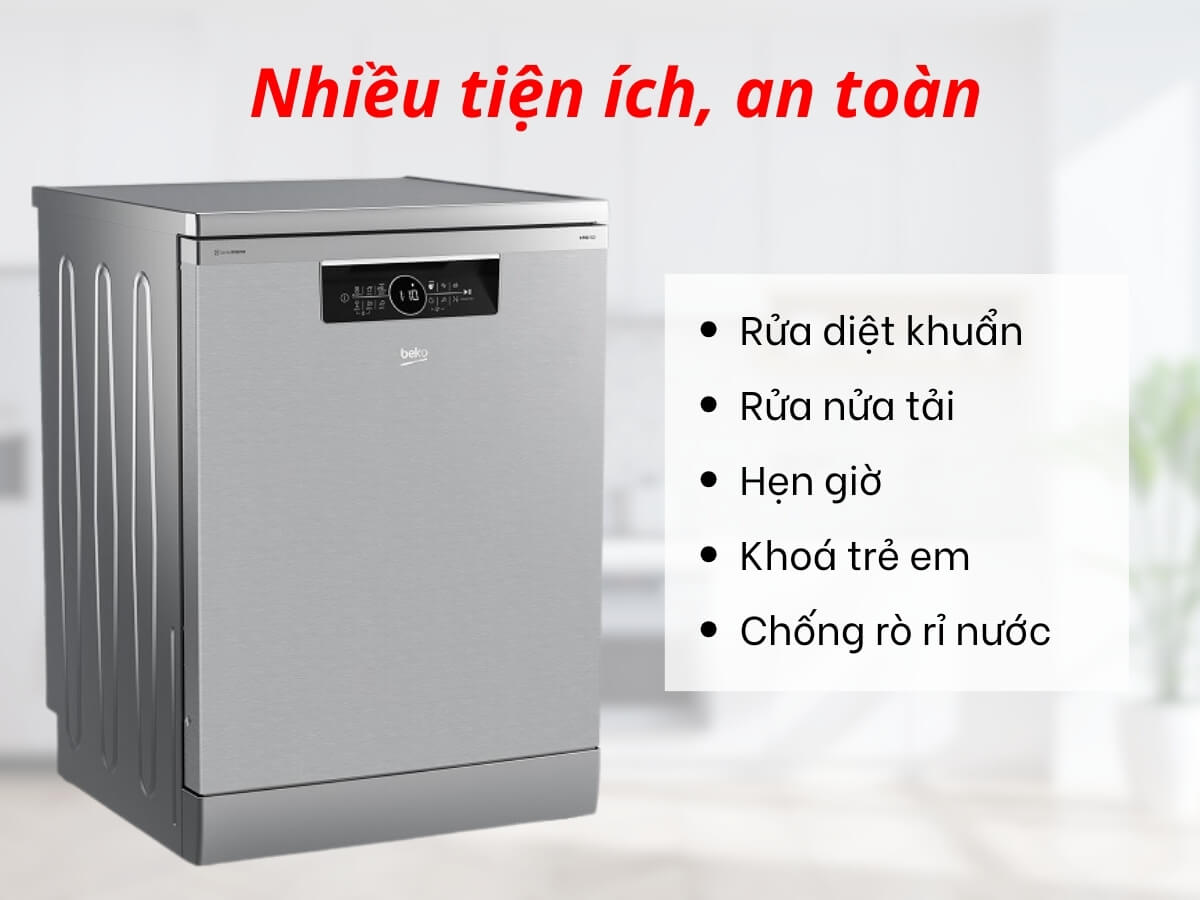 Nhiều tiện ích và an toàn khác