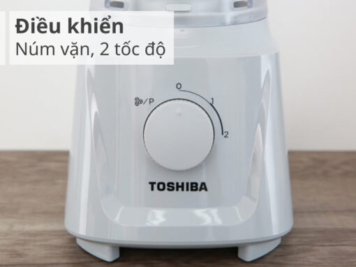 Điều khiển núm vặn, 2 tốc độ xay và 1 chế độ xay nhồi