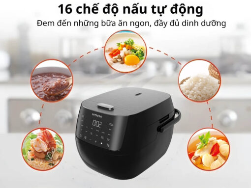 16 chế độ nấu tự động tiện dụng