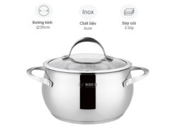 Nồi inox 3 đáy Arber AN-20C