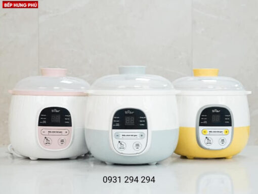 Nồi nấu chậm Bear SUBE002 với 3 phiên bản màu sắc bắt mắt