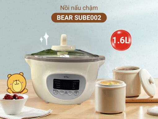 nồi nấu chậm bear sube002