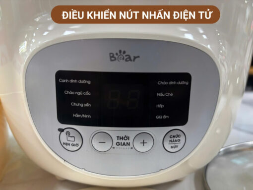 nồi nấu chậm bear sube002