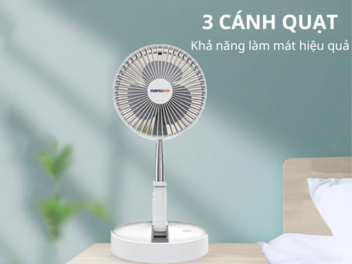 3 cánh quạt, khả năng làm mát hiệu quả