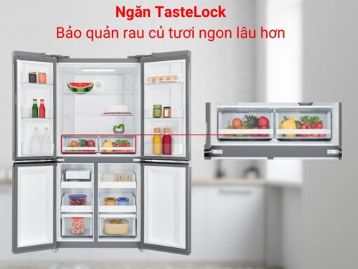 Ngăn TasteLock bảo quản rau củ tươi ngon lâu hơn