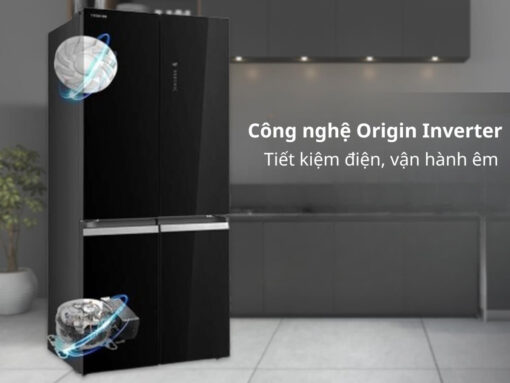 Công nghệ Origin Inverter tiết kiệm điện, vận hành êm