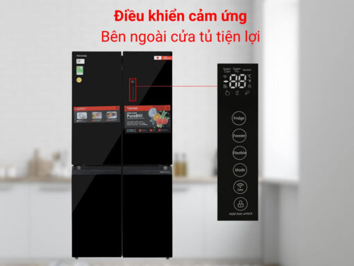 Điều khiển cảm ứng bên ngoài cửa tủ