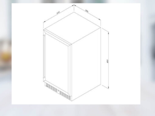 tủ rượu malloca mwc-20bg (3) Tủ rượu Malloca MWC-20BG