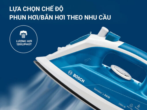 Lựa chọn chế độ phun hơi/bắn hơi theo nhu cầu