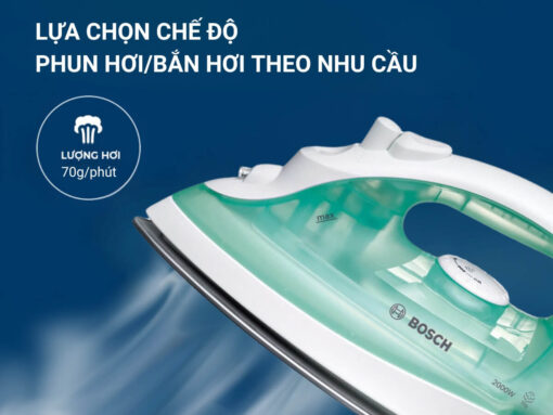 Lựa chọn chế độ phun hơi/bắn hơi theo nhu cầu