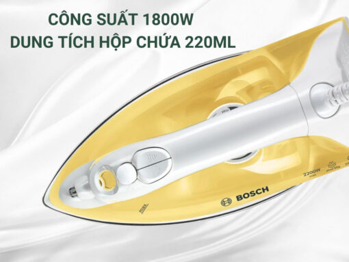 Công suất 1800W, dung tích hộp chứa nước 220ml