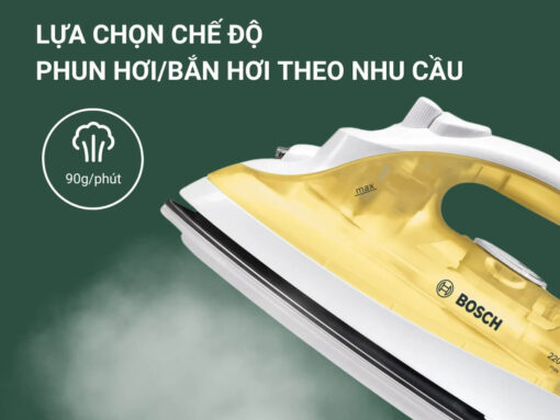 Lựa chọn chế độ phun hơi/bắn hơi theo nhu cầu