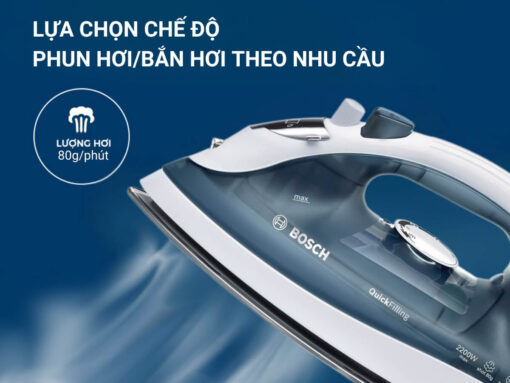 Lựa chọn chế độ phun hơi/bắn hơi theo nhu cầu