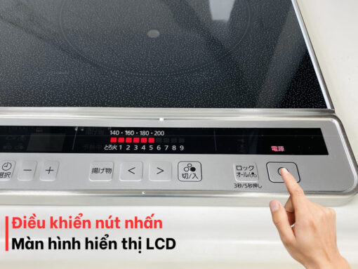 bếp điện từ panasonic kz-l32as (4) Điều khiển nút nhấn điện tử