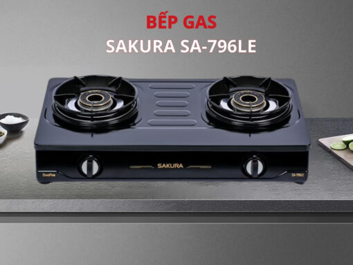bếp gas sakura sa-796le Bếp gas Sakura SA-796LE thiết kế để bàn sang trọng