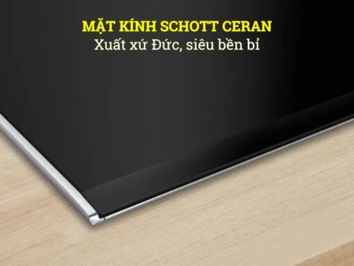 Mặt kính Schott Ceran cao cấp của Đức