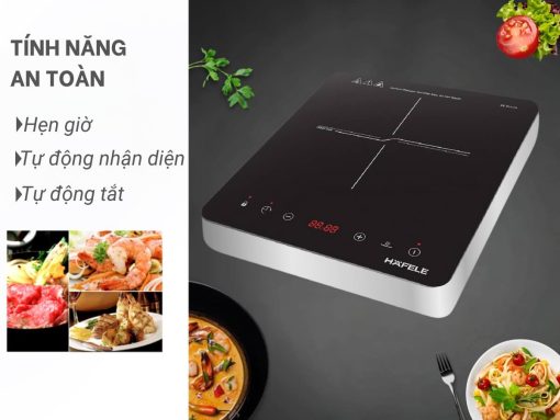 bếp từ đơn hafele hsi-i2711b (3) Nhiều tính năng tiện ích và an toàn tăng trải nghiệm người dùng