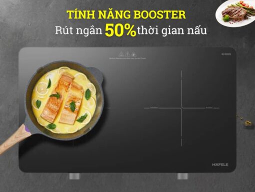 Gia nhiệt nhanh Booster giúp nấu nướng nhanh chóng
