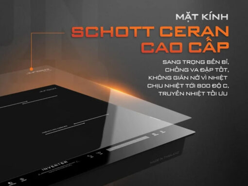 Mặt kính Schott Ceran cao cấp