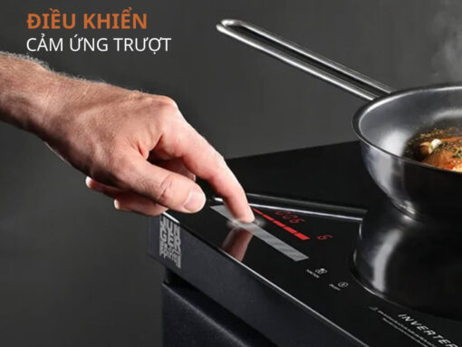 Điều khiển cảm ứng trượt hiện đại, dễ sử dụng