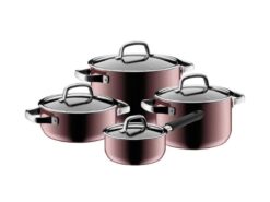 Bộ nồi WMF Fusiontec Mineral Red 4 món