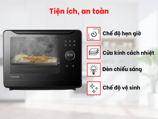 lò hấp nướng toshiba ms3-stq20se(bk) (4) Tính năng tiện ích khác