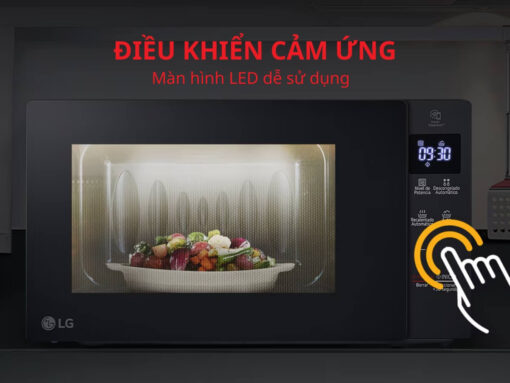 Điều khiển cảm ứng & màn hình LED dễ sử dụng