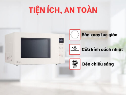 Nhiều tính năng tiện ích và an toàn