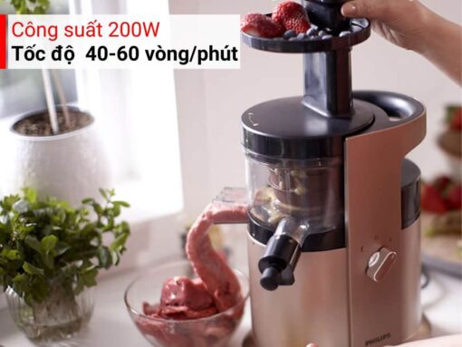 Công nghệ ép chậm hiệu suất cao