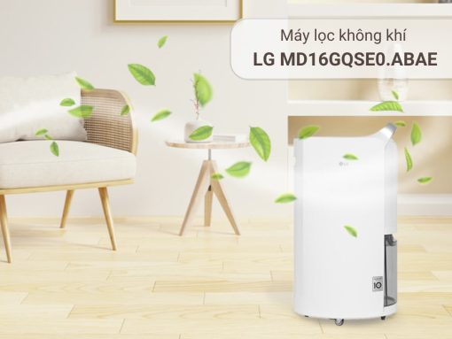 máy hút ẩm lg md16gqse0.abae Máy hút ẩm LG MD16GQSE0.ABAE thiết kế sang trọng, tiện lợi