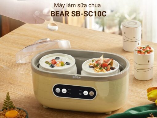 Máy làm sữa chua Bear SB-SC10C dung tích 1.75 lít tiện dụng