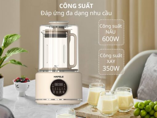 Công suất nấu 600W, xay 350W