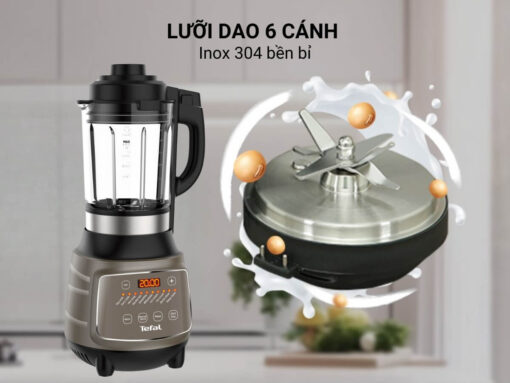 Lưỡi dao 6 cánh thép không gỉ bền bỉ