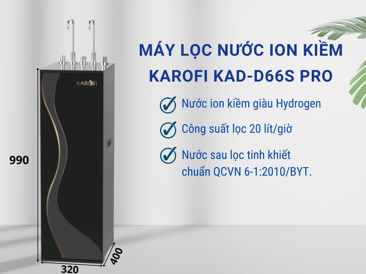 máy lọc nước karofi kad-d66s pro