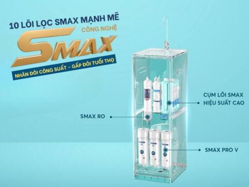 Hệ thống 10 lõi lọc cho hiệu suất lọc tối ưu