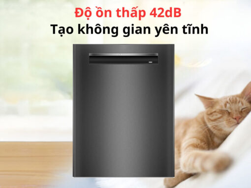 Động cơ không chổi than EcoSilence Drive, độ ồn thấp 42dB