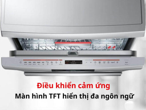 Điều khiển cảm ứng và màn hình TFT hiển thị đa ngôn ngữ