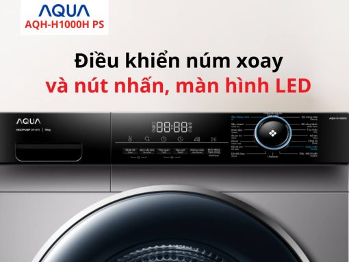 Điều khiển núm xoay và cảm ứng, màn hình LED