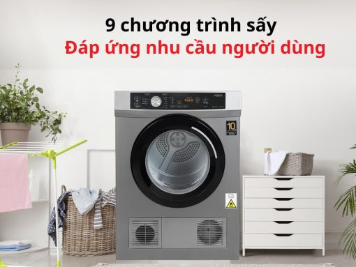 9 chương trình sấy đa dạng