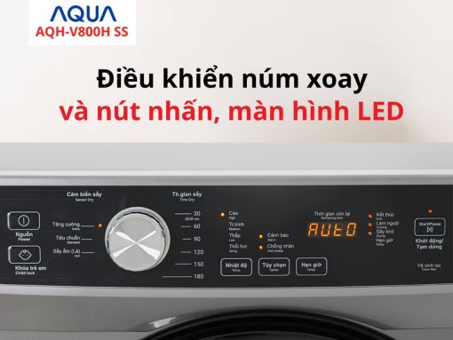 Điều khiển núm xoay và nút nhấn, màn hình LED