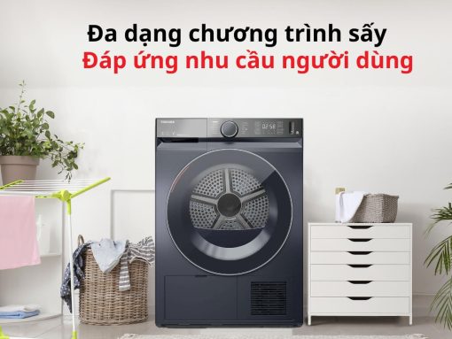 Đa dạng chương trình sấy đáp ứng mọi nhu cầu sử dụng