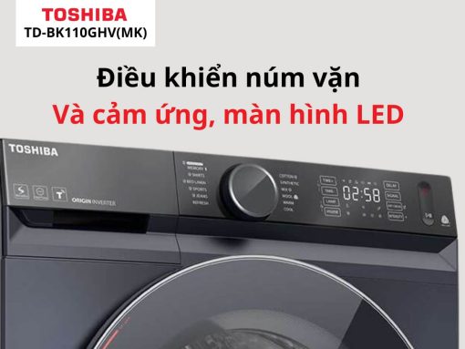 Điều khiển núm vặn kết hợp cảm ứng, màn hình LED