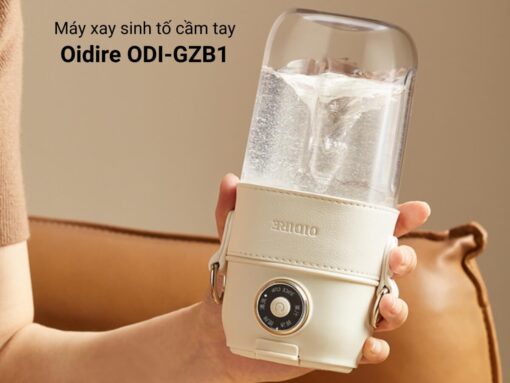 Máy xay sinh tố cầm tay Oidire ODI-GZB1 thiết kế nhỏ gọn, trẻ trung