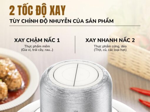 Điều khiển nút nhấn, 2 cấp độ xay