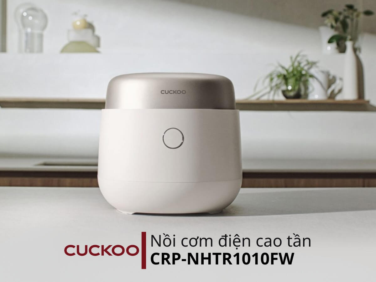 Nồi cơm điện cao tần Cuckoo CRP-NHTR1010FW dung tích 1.8 lít, thiết kế sang trọng
