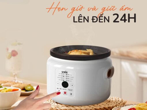 Chức năng hẹn giờ và giữ ấm lên đến 24h