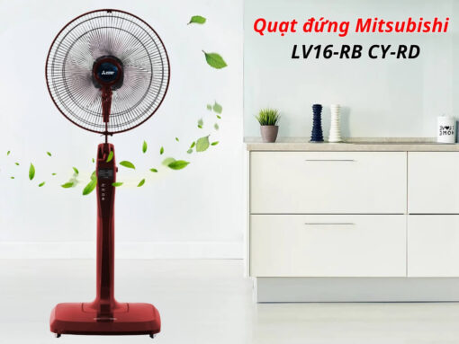 quạt đứng mitsubishi lv16-rb cy-rd (3) Quạt đứng Mitsubishi LV16-RB CY-RD thiết kế hiện đại, sang trọng